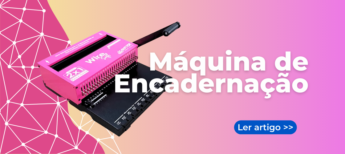 Máquina de Encadernação