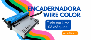 encadernadora wire color